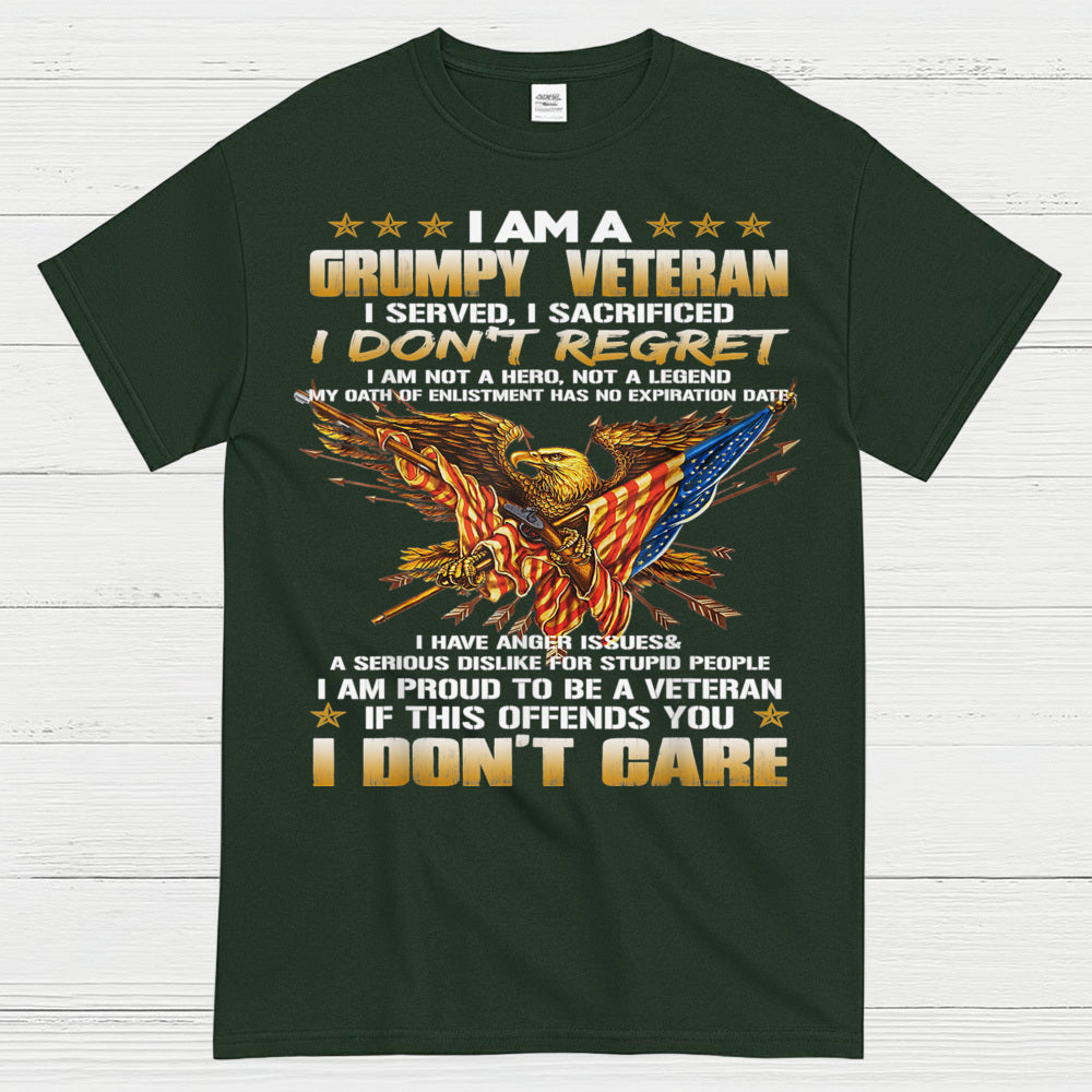 I Am A Grumpy Veteran T-Shirt