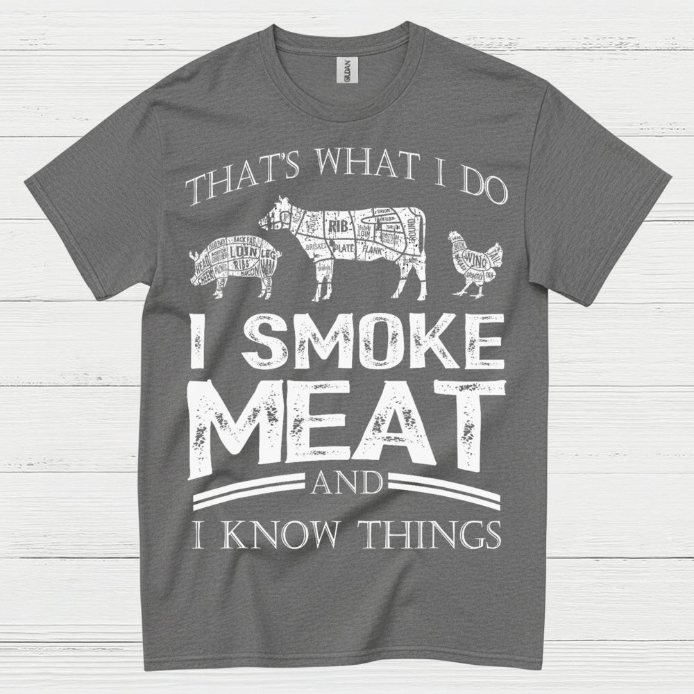Smoke Meat BBQ T Shirt