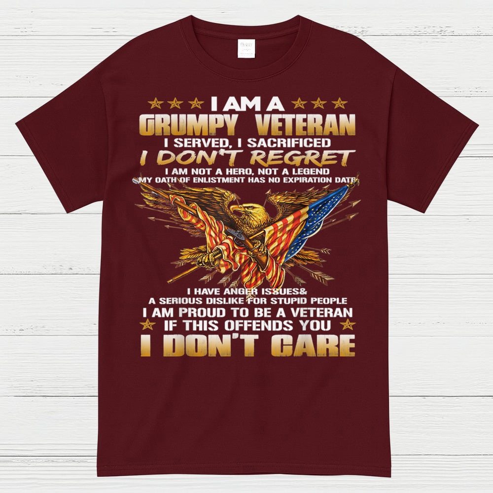 I Am A Grumpy Veteran T-Shirt