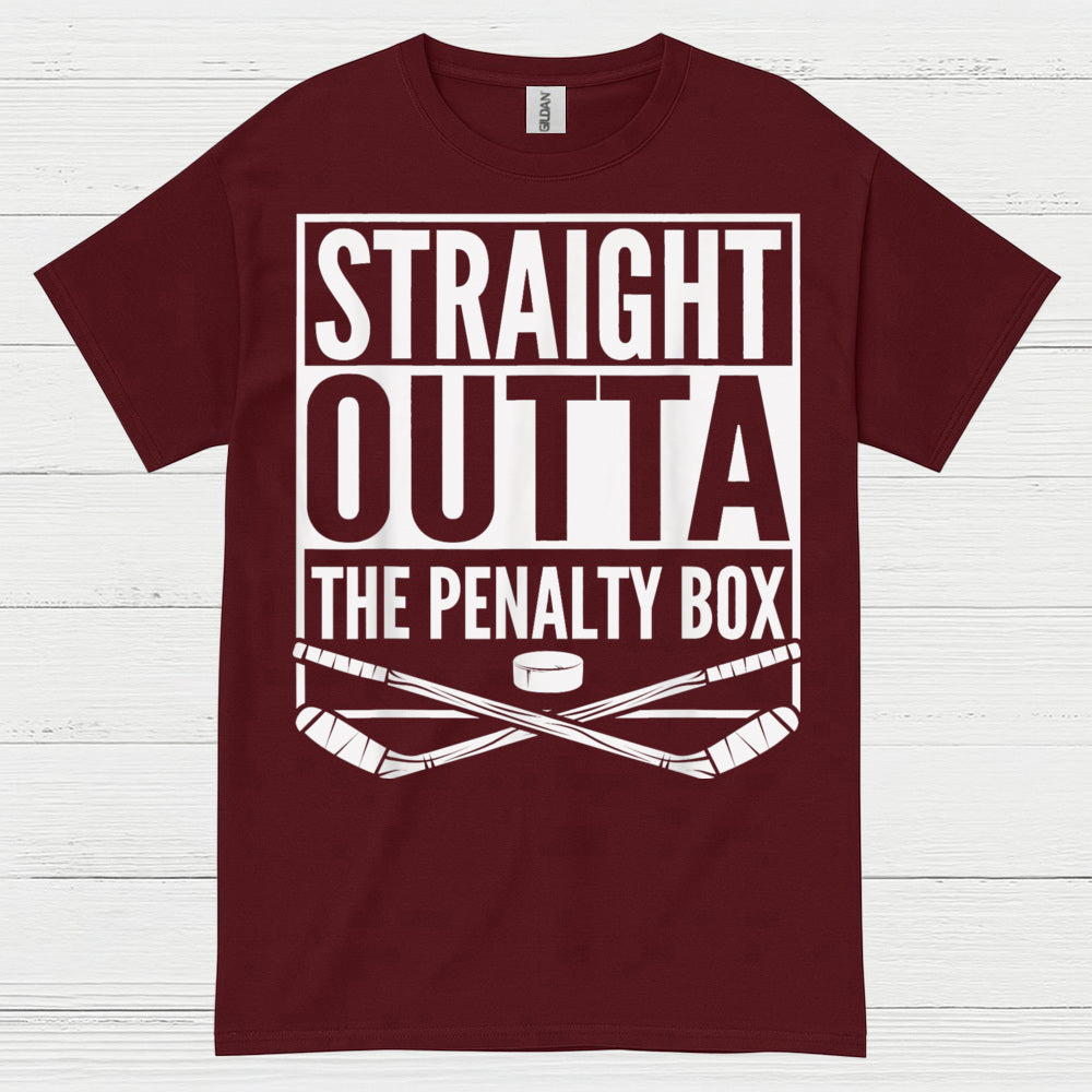 Straight Outta The Penalty Box Hockey T-Shirt