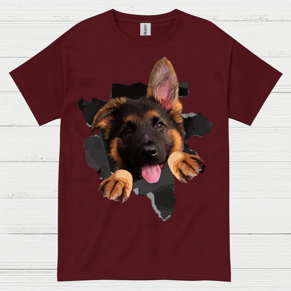 Playful German Shepherd Puppy T Shirt