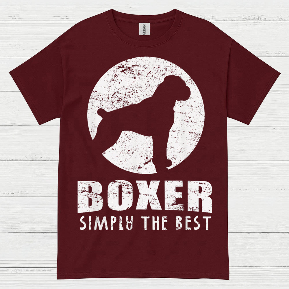 Boxer Simply The Best Dog T Shirt