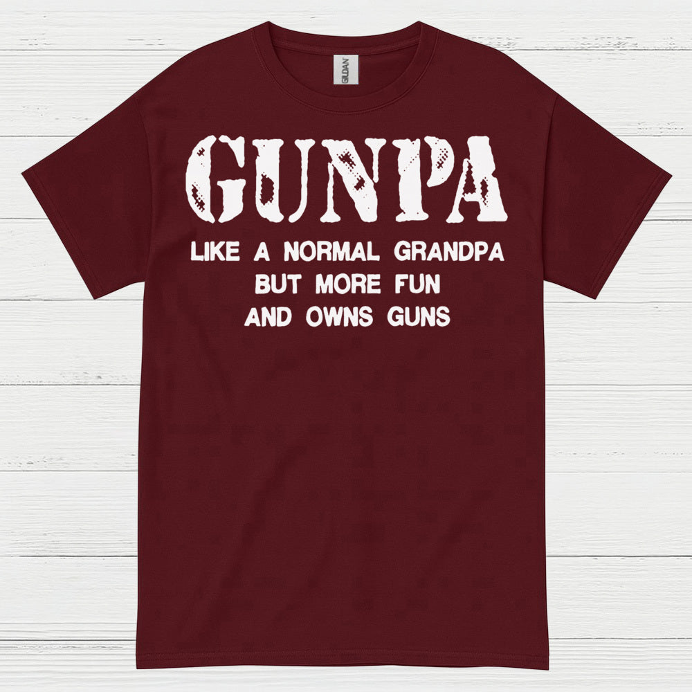 Gunpa Like A Normal Grandpa Funny T Shirt