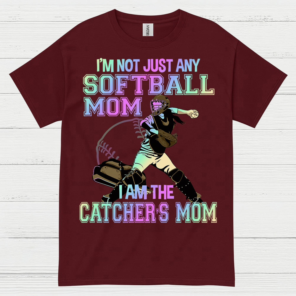 I Am The Catcher’s Mom Softball T Shirt