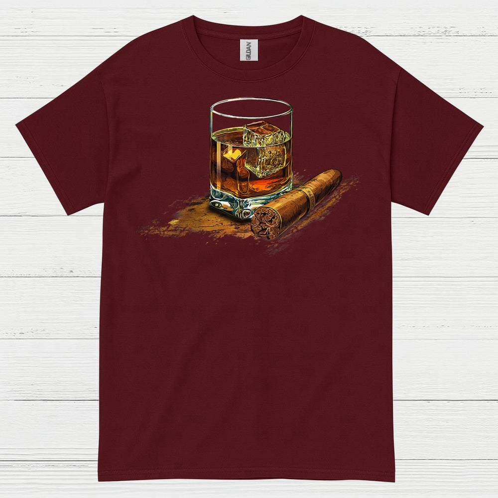 Whiskey And Cigar Classic T Shirt