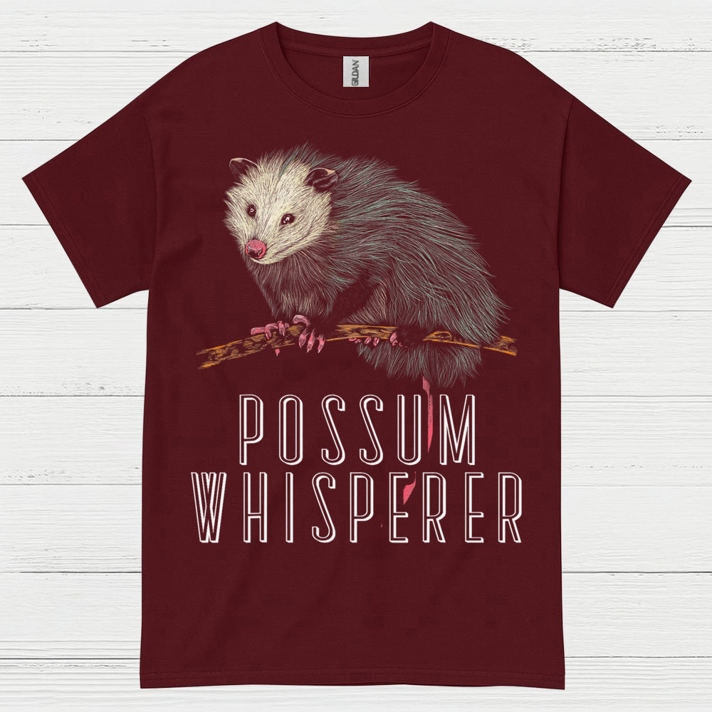 Possum Whisperer Wildlife Humor T Shirt