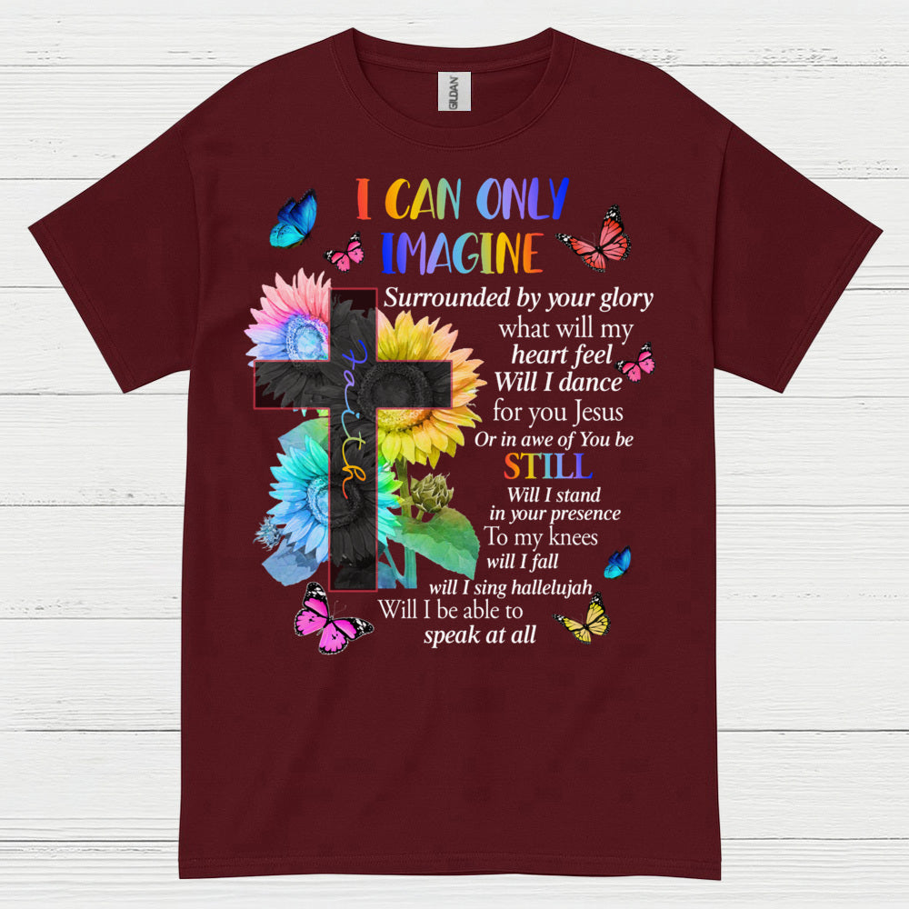 I Can Only Imagine Christian Worship T Shirt