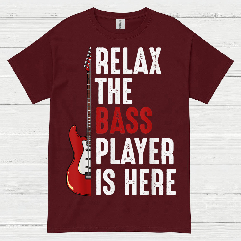 Relax Bass Player T Shirt
