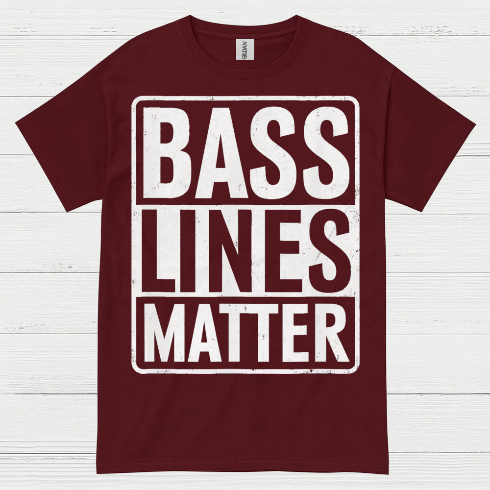 Bass Lines Matter Bass T Shirt