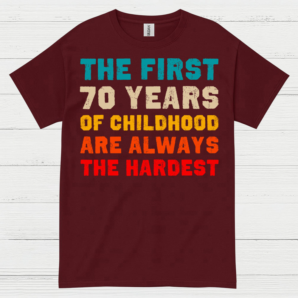 Funny 70th Birthday Humor T Shirt