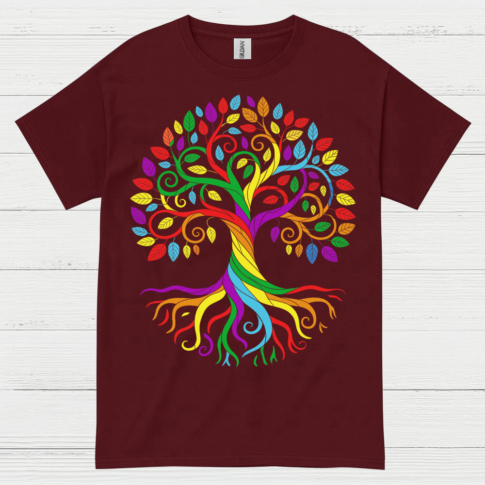 Pride Roots Of Life Tree T Shirt