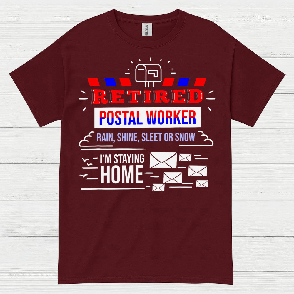 Retired Postal Worker T Shirt