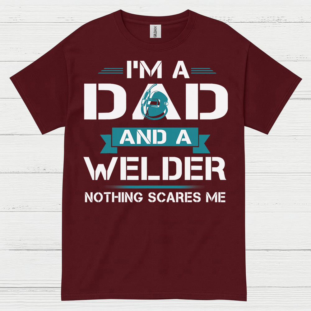 Dad And Welder Pride T Shirt