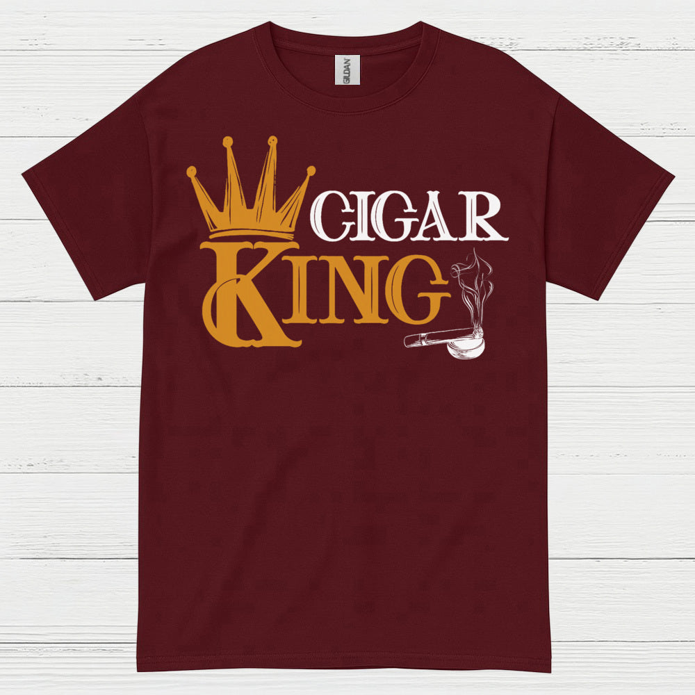 Cigar King Crowned Cigar T Shirt