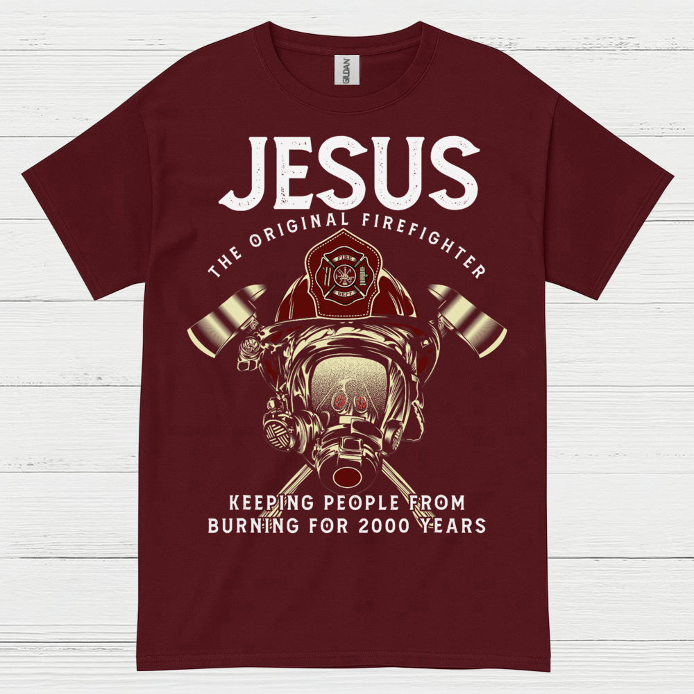 Jesus Saves Firefighters Serve T-Shirt