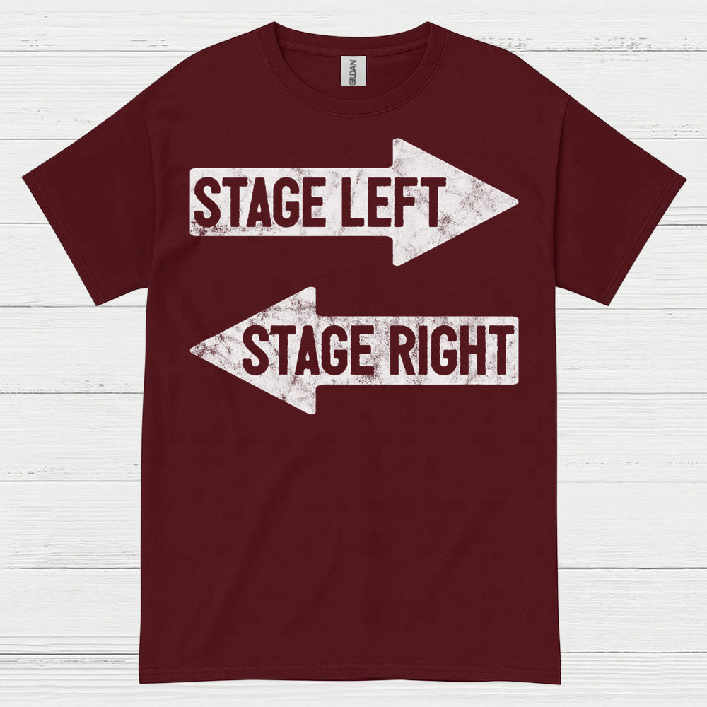 Stage Left Stage Right Theatre T Shirt