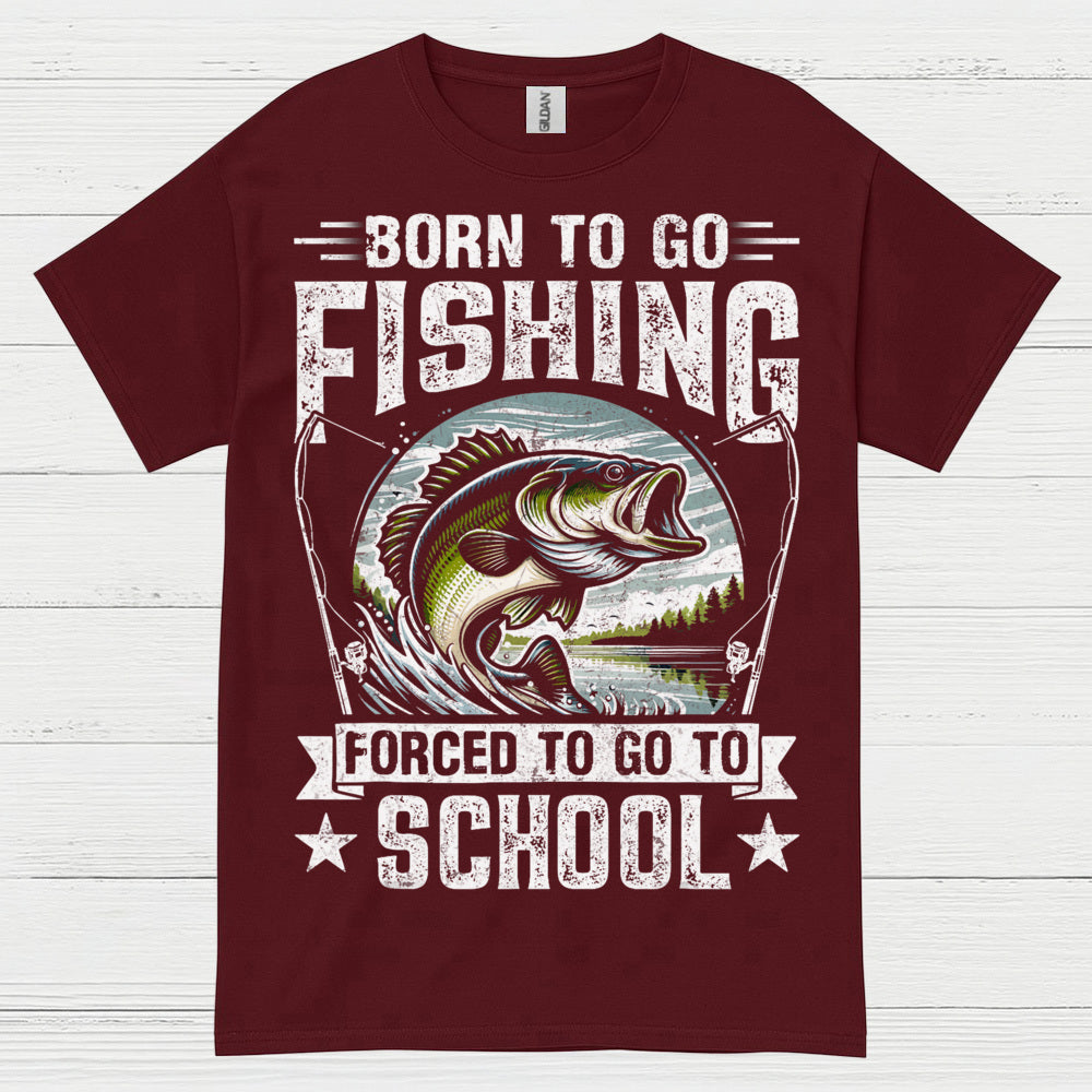Born To Go Fishing T Shirt