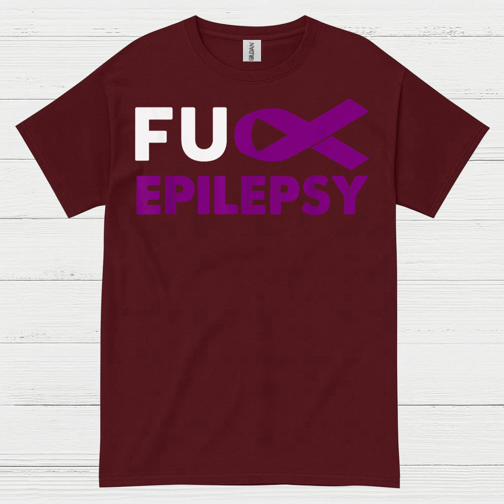 Fight Epilepsy Bold Statement T Shirt
