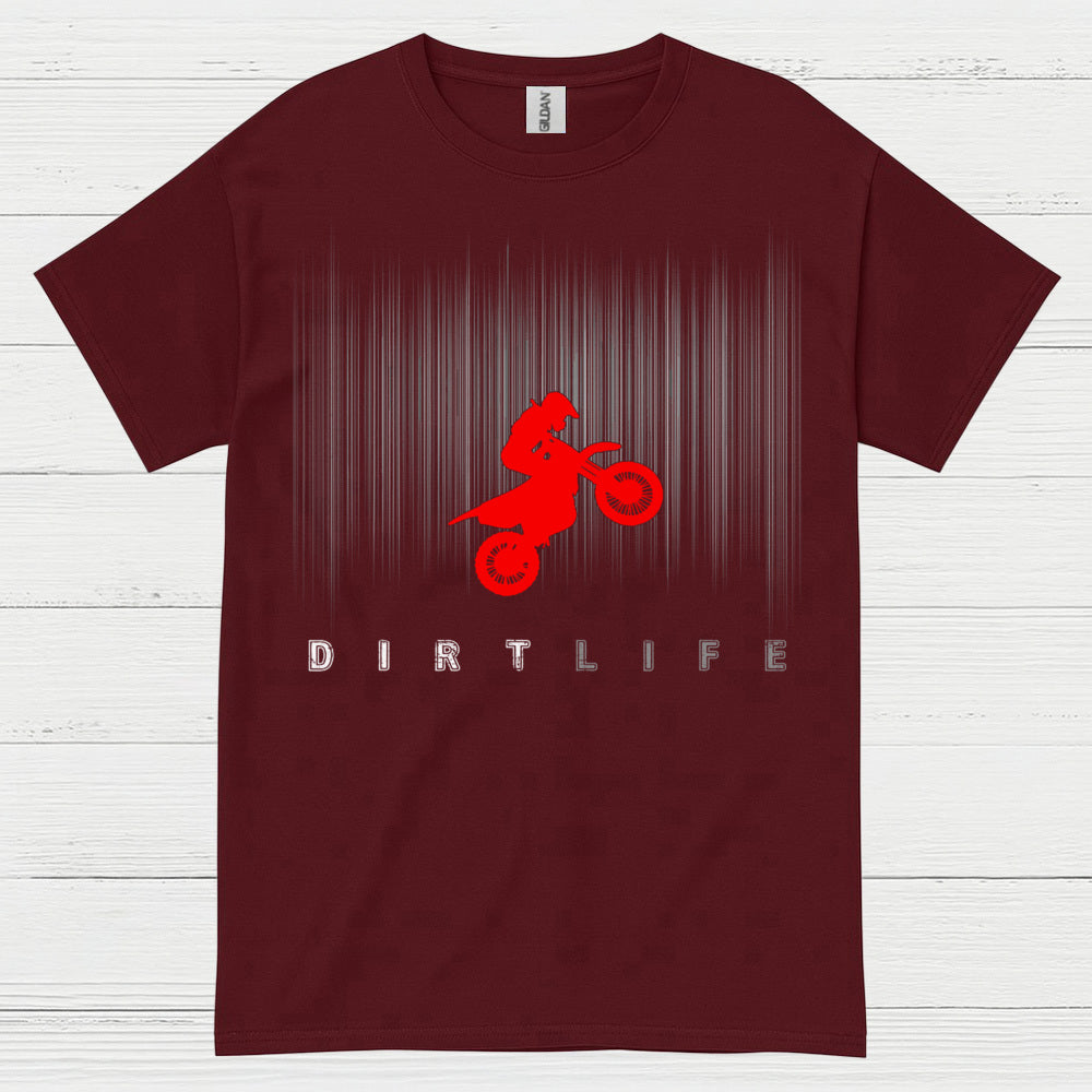 Dirt Life Motocross Jump Rider T Shirt