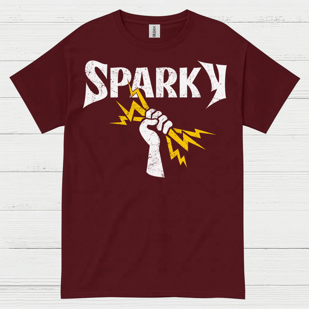 Sparky Electrician Graphic T Shirt