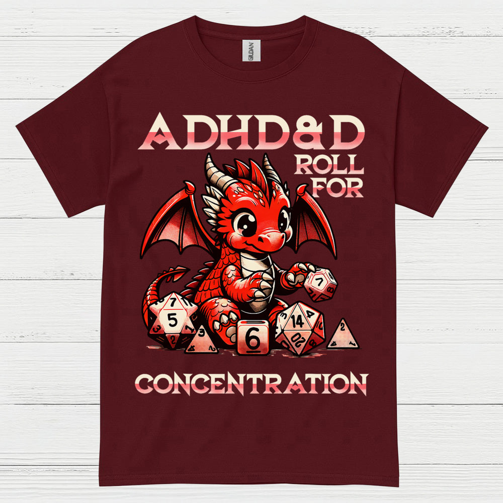 ADHD Dragon Gamer T Shirt