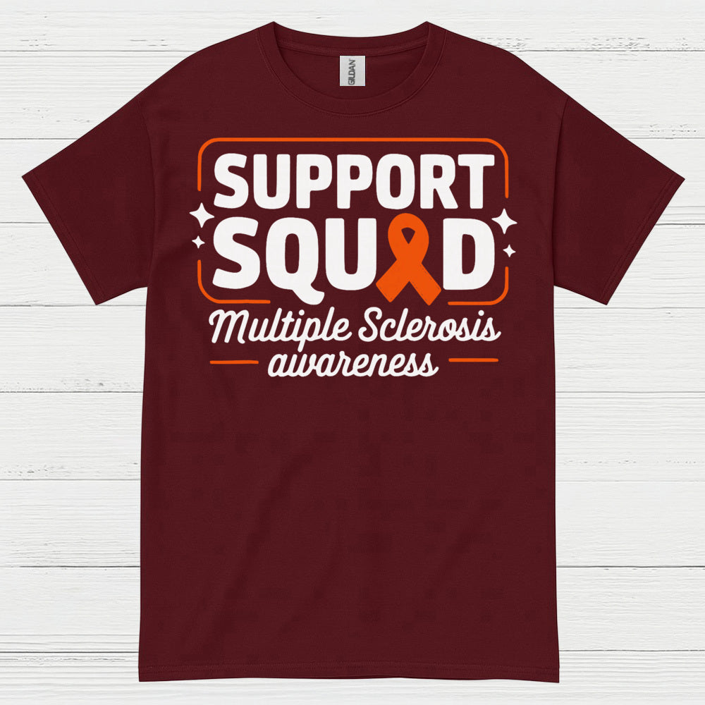 Support Squad Multiple Sclerosis T Shirt