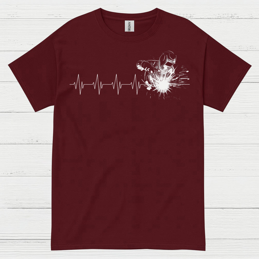 Heartbeat Welding Line T Shirt