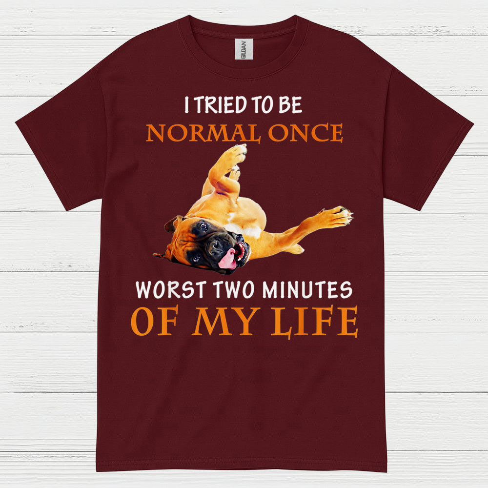 Worst Two Minutes Boxer T Shirt
