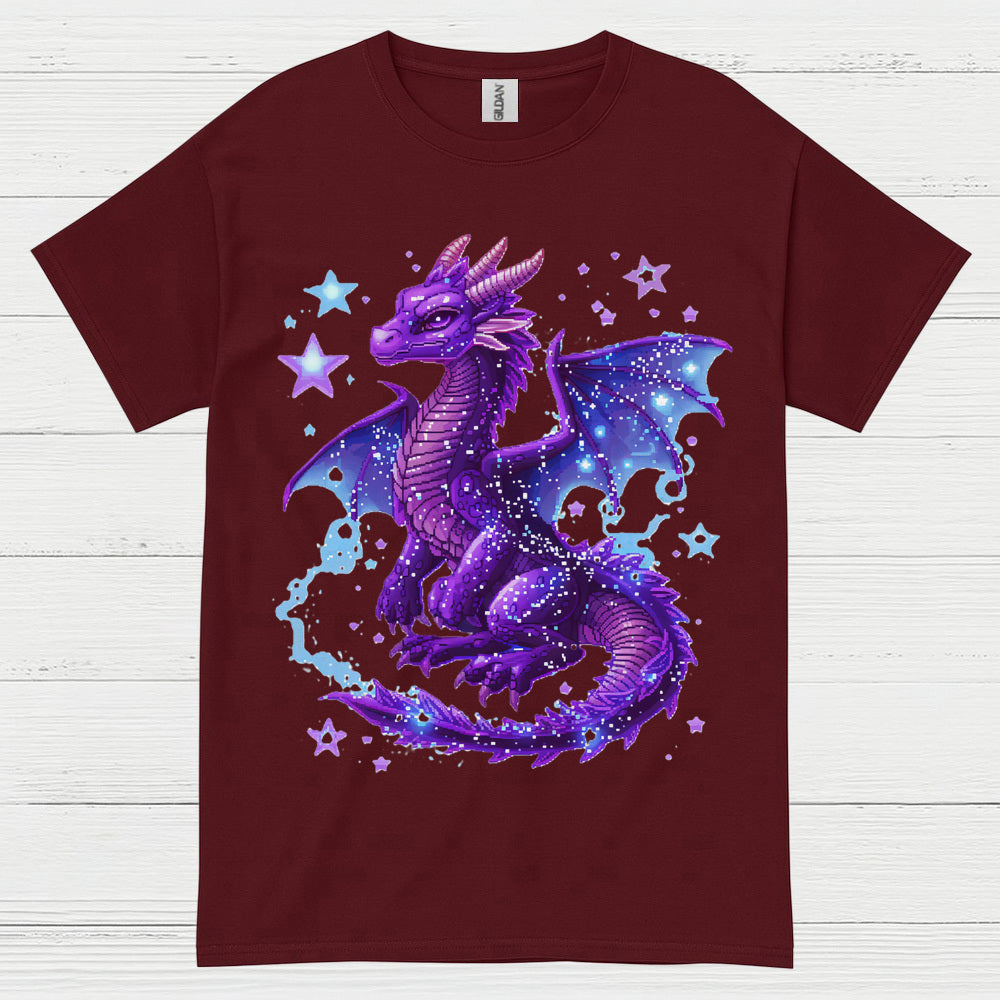 Galaxy Purple Dragon T Shirt