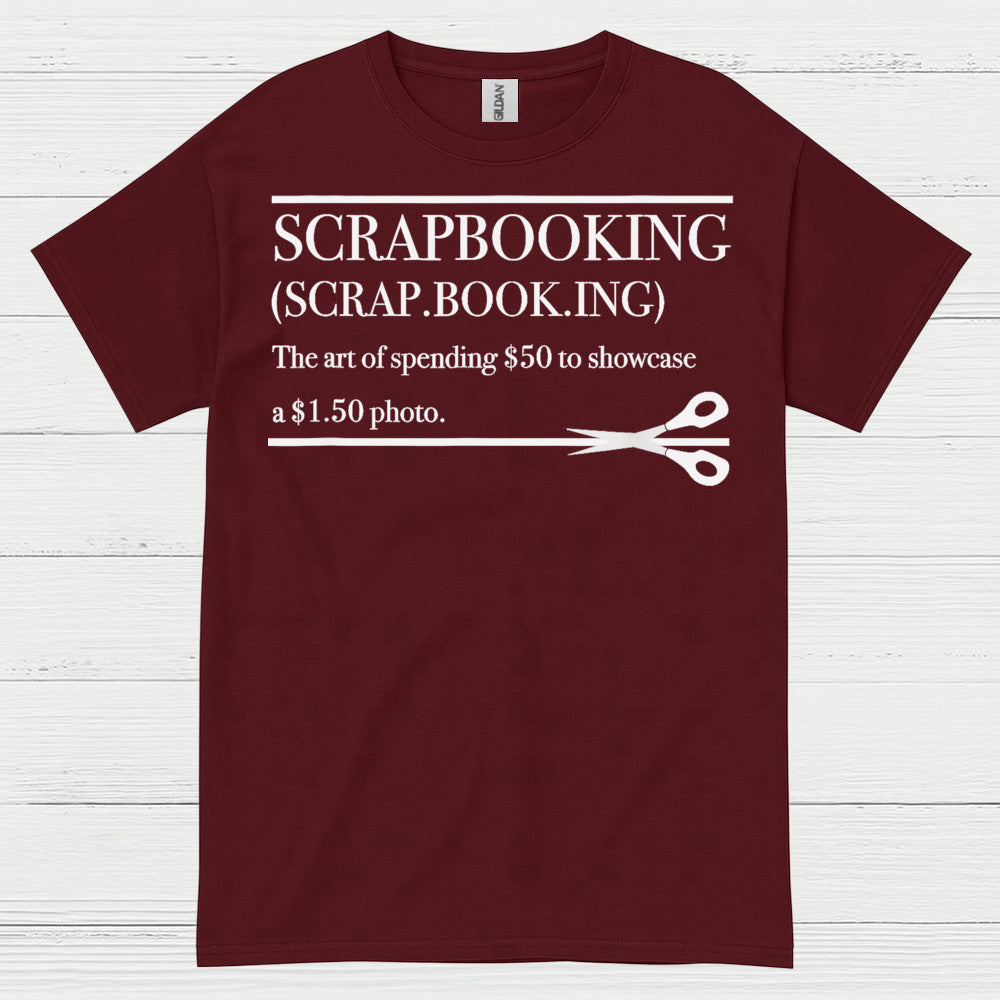 Funny Scrapbooking Definition Craft Lover T Shirt