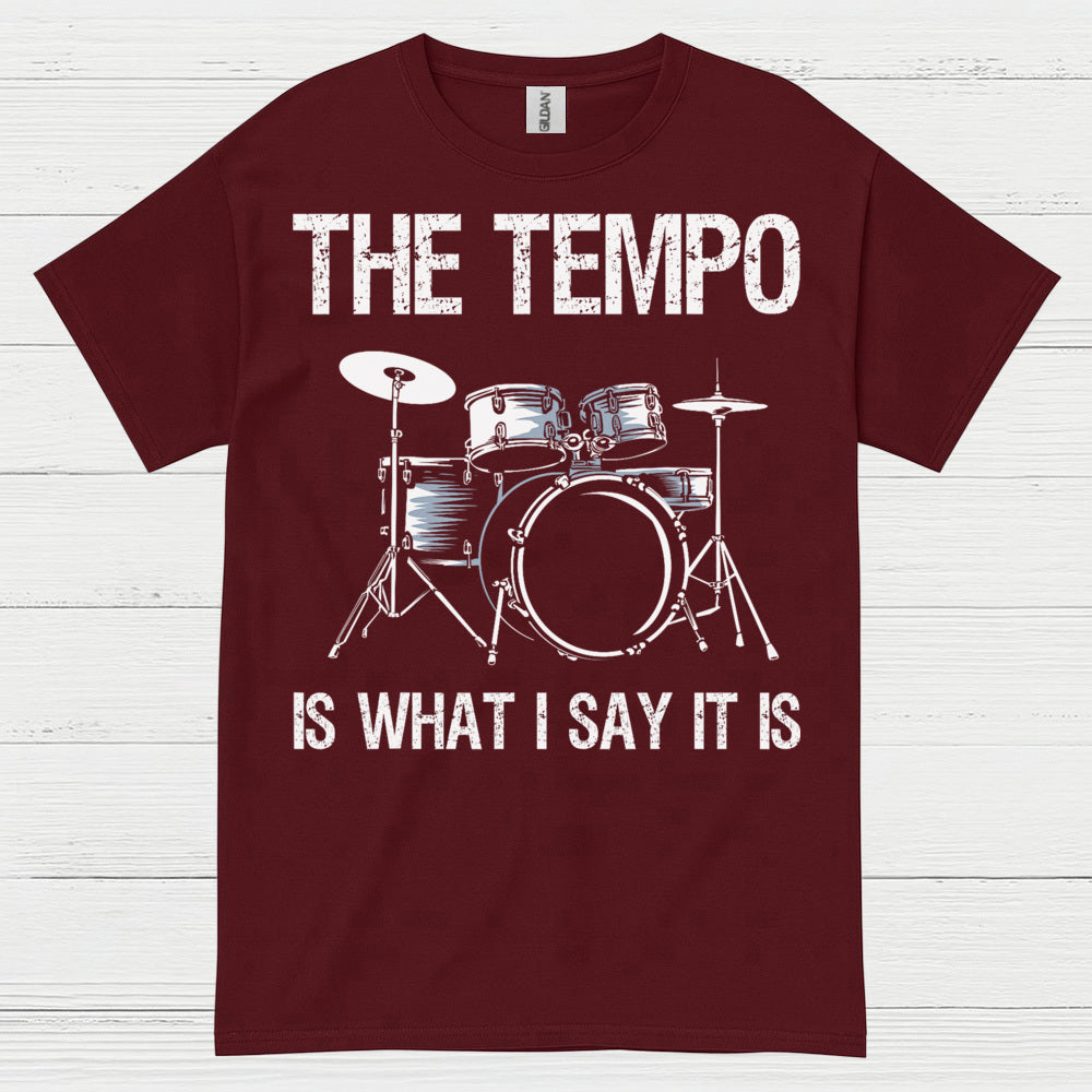 Tempo Boss Drummer T Shirt