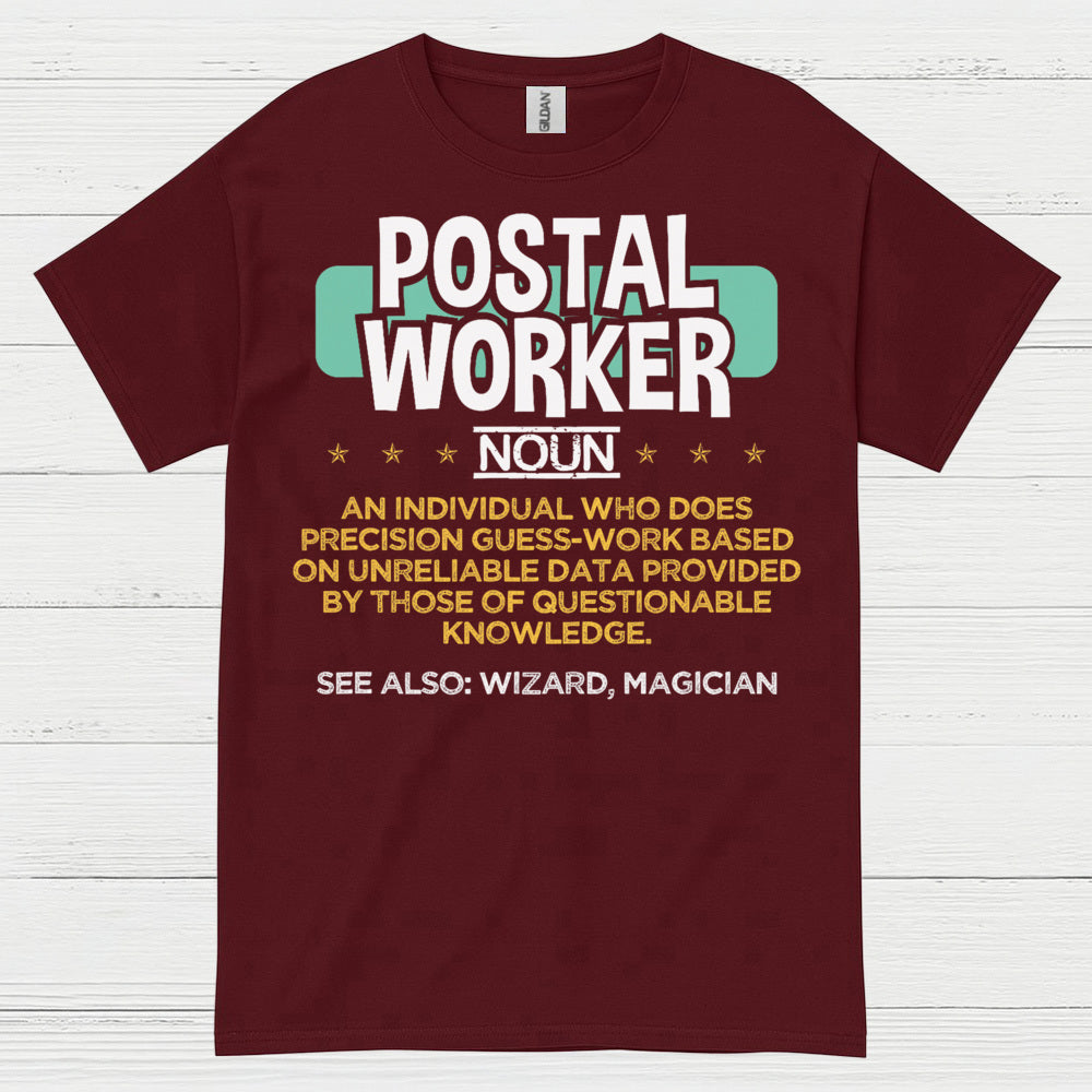 Postal Worker Noun T Shirt
