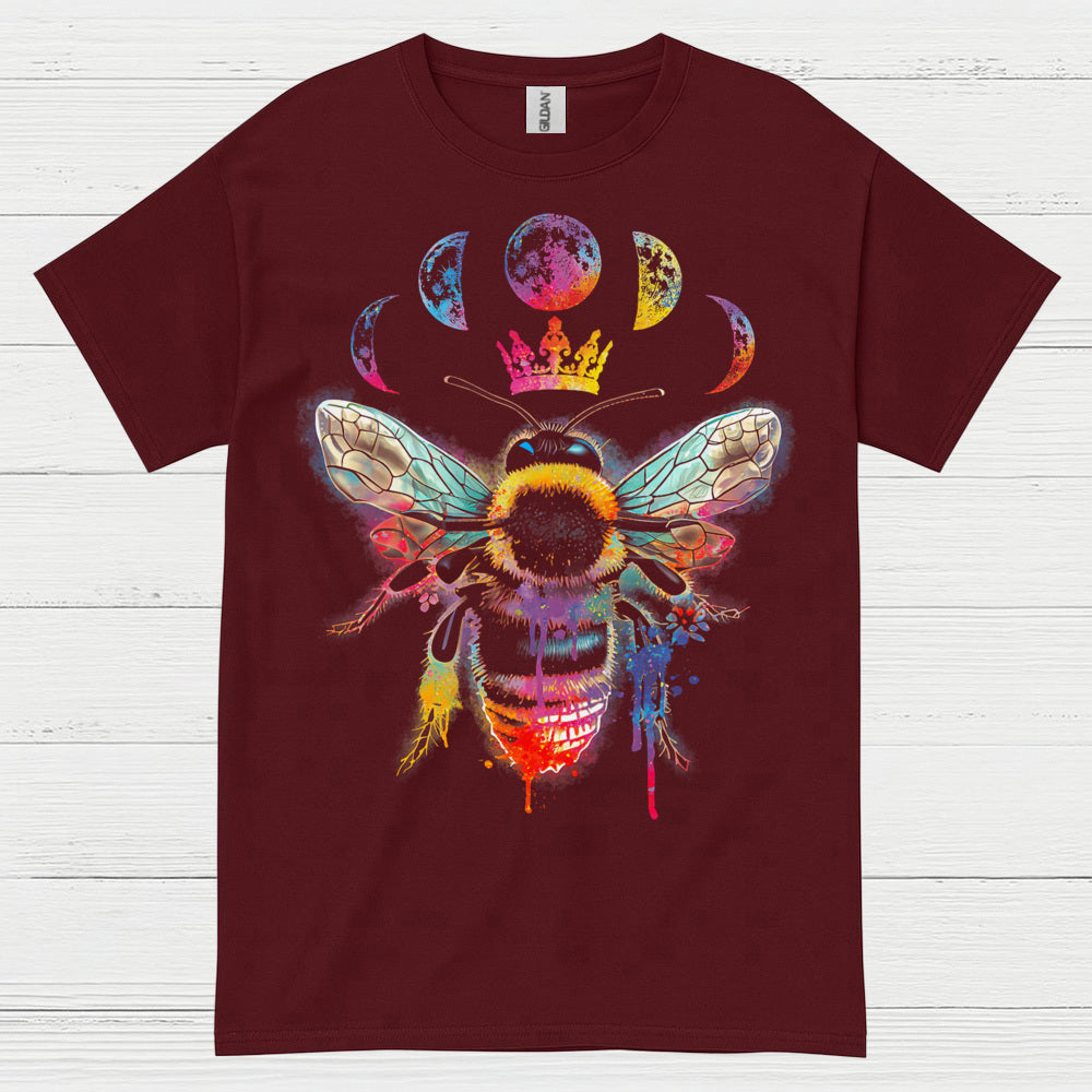 Cosmic Queen Bee Art T Shirt