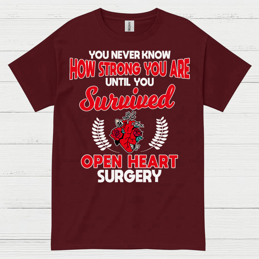 Survived Open Heart Surgery T Shirt