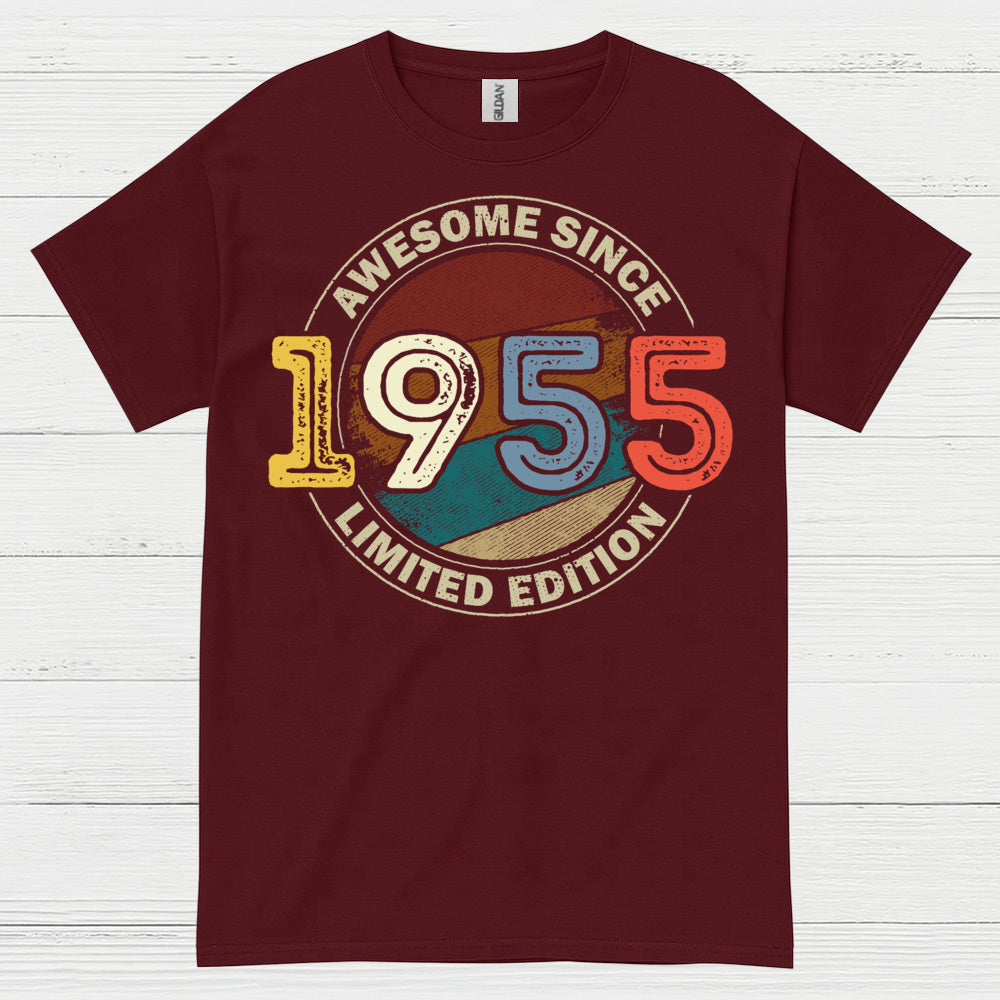 Awesome Since 1955 Birthday T Shirt