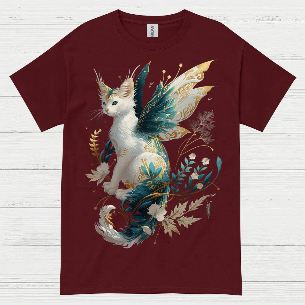Fairy Cat Fantasy Art T Shirt