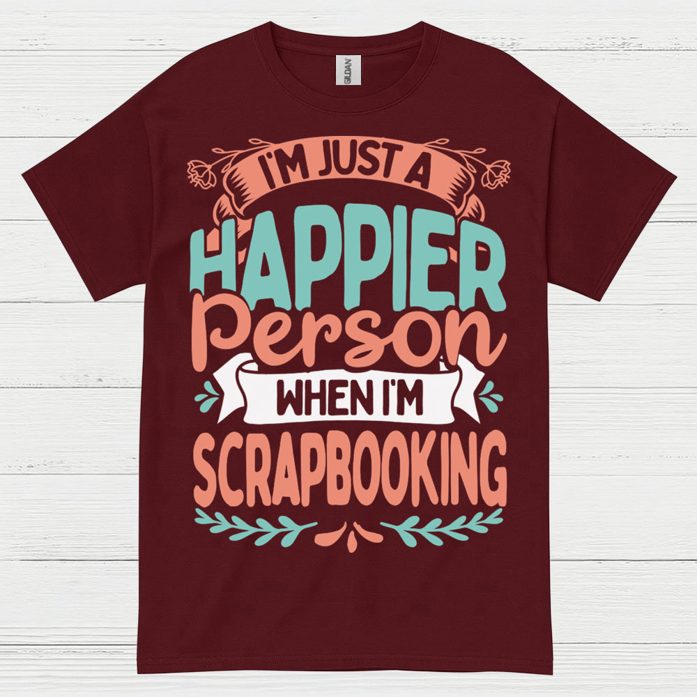 Happy Scrapbooking Lover Hobby Craft T Shirt