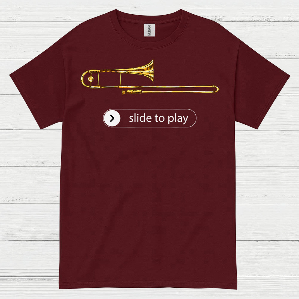 Slide To Play Trombone T Shirt