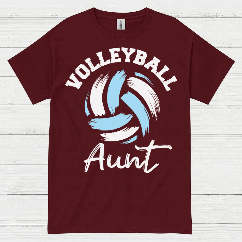 Proud Volleyball Aunt T Shirt