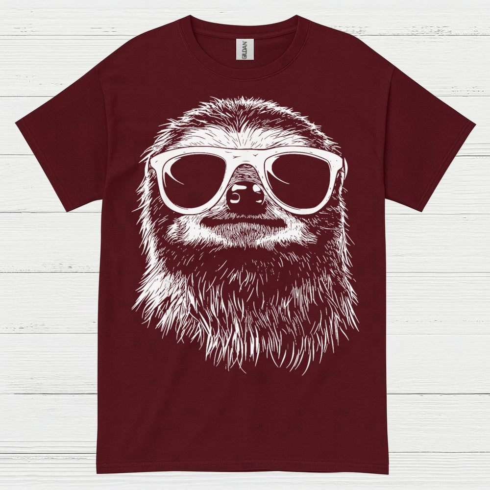 Cool Sunglasses Sloth Graphic T Shirt