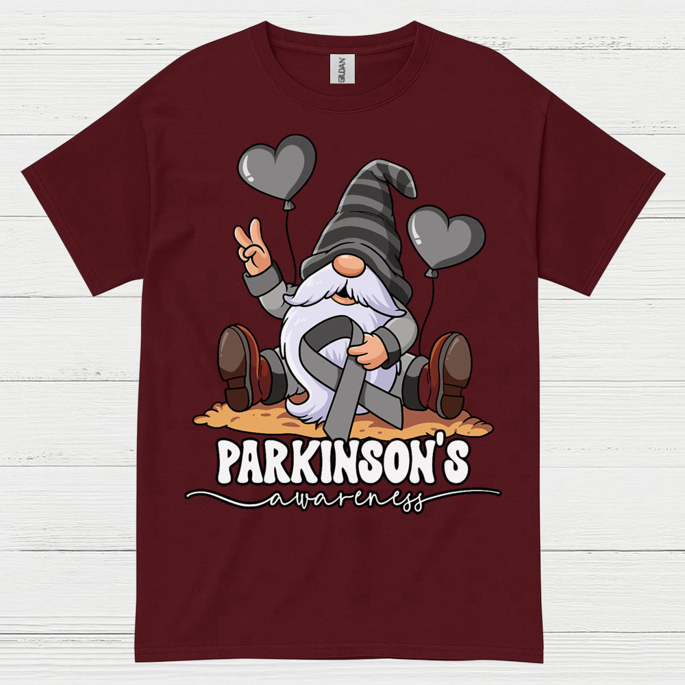 Parkinsons Awareness Gnome Support T Shirt