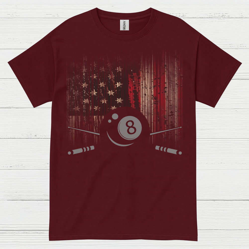 Vintage 8 Ball American Pool T Shirt