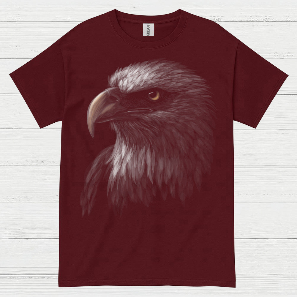 Majestic Bald Eagle Portrait Wildlife Freedom T Shirt