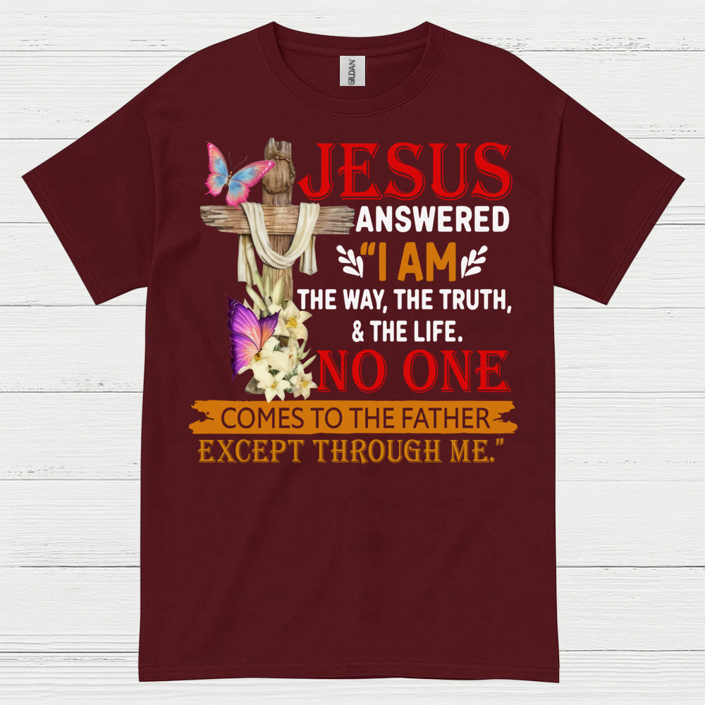Jesus I Am The Way Christian T Shirt