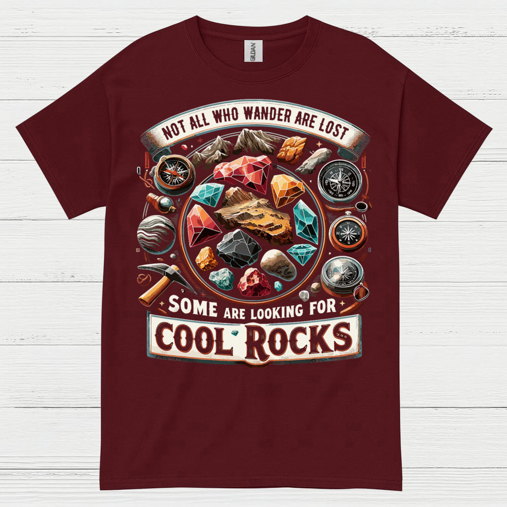 Not All Who Wander Are Lost Rock T Shirt