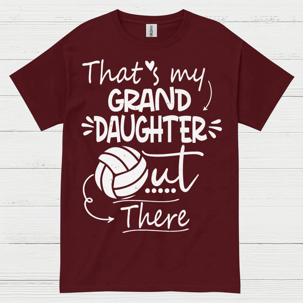 Proud Grandparent Volleyball T Shirt