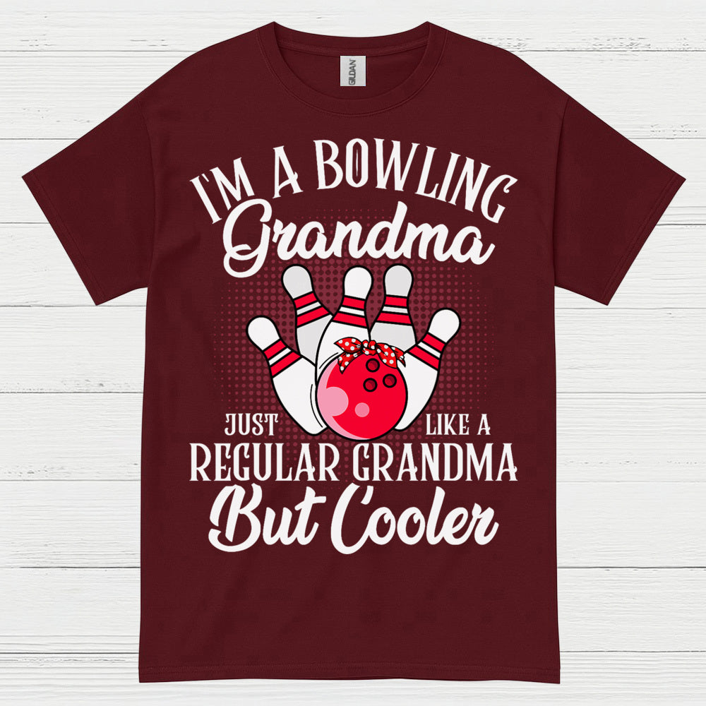 Bowling Grandma But Cooler T Shirt