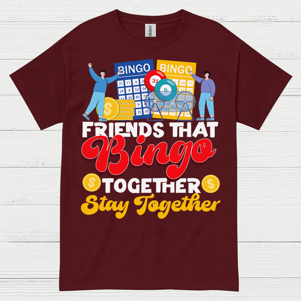 Friends That Bingo Together T Shirt