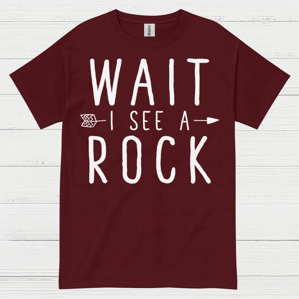 Wait I See A Rock Geology T Shirt