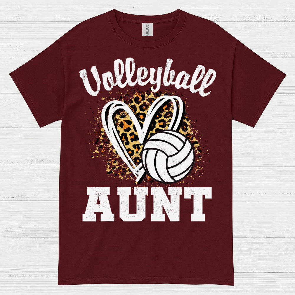 Volleyball Aunt T Shirt
